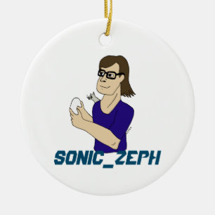 Sonic_Zeph Ceramic Ornament