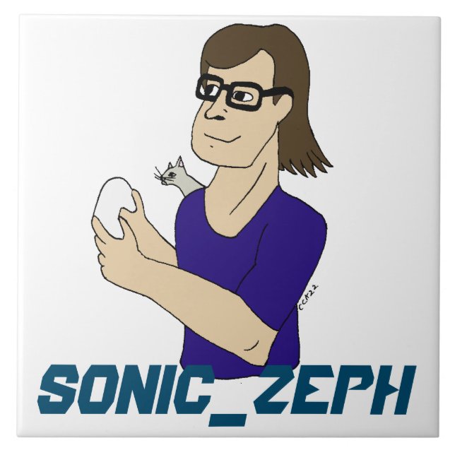 Sonic_Zeph   Ceramic Tile (Front)