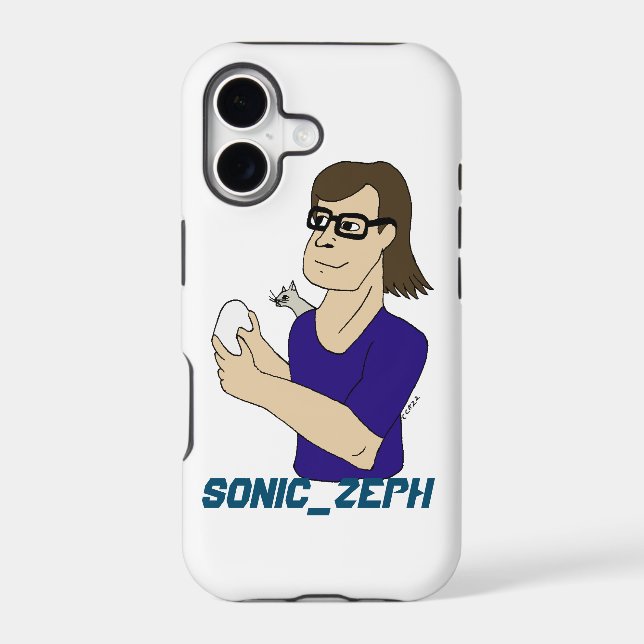 Sonic_Zeph   Iphone Case (Back)