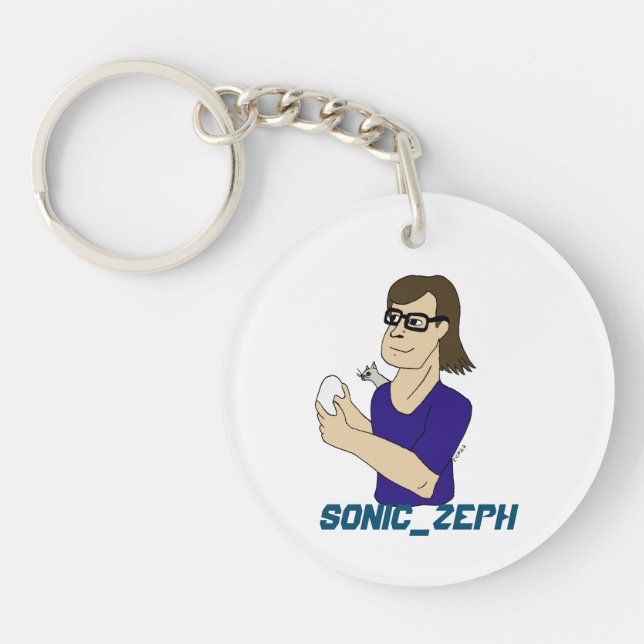 Sonic_Zeph  Keychain (Front)