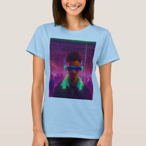 SonicScape Redefining Music with Reality Glasses T_Shirt