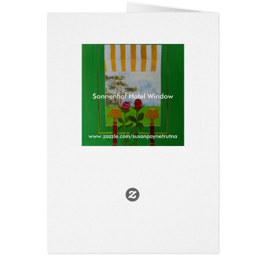 Sonnenhof Hotel Window: Liechtenstein (Back)