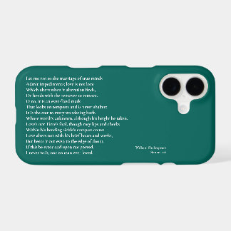 Sonnet 116Let me not to the marriage of true minds iPhone 17 Case