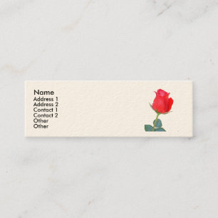 Sonnet # 18 by William Shakespeare Mini Business Card