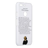 Sonnet # 18 by William Shakespeare Uncommon Google Pixel Case (Back/Right)