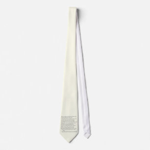 Sonnet # 29 by William Shakespeare Neck Tie