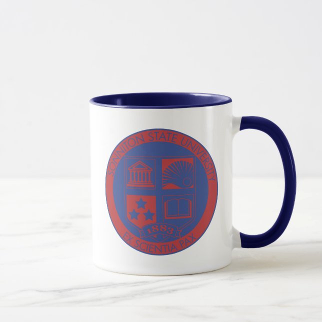 Sonniton State University Seal - Color Mug (Right)