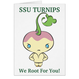 Sonniton State University Turnips Cards