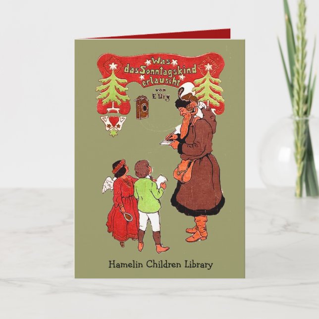 Sonntagskind Holiday Card (Front)