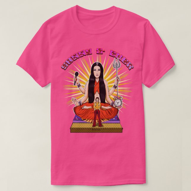 Sonny and the Goddess of Pop T-Shirt (Design Front)