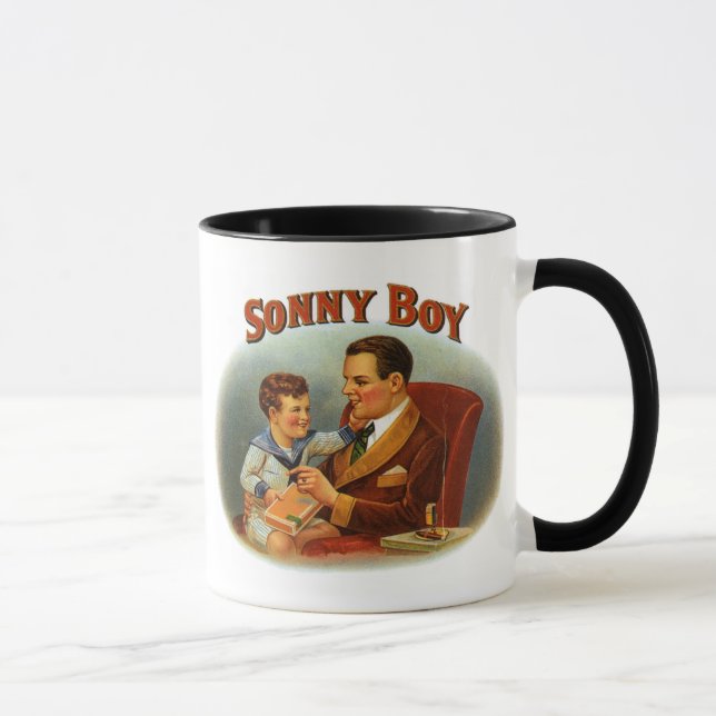 Sonny Boy Cigar Label Mug (Right)