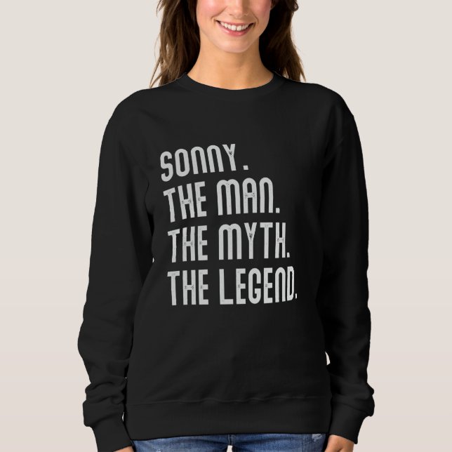 Sonny Man Myth Legend Shirt Gifts For Mens Funny S (Front)