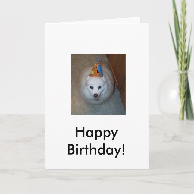 Sonny's Birthday Wish Card (Front)