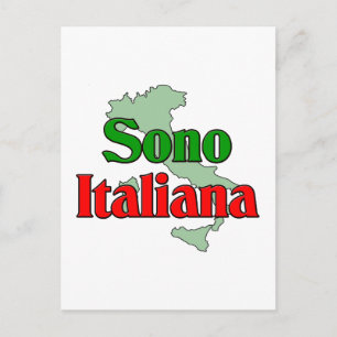 Sono Italiana Postcard
