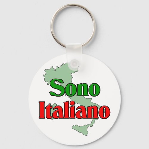 Sono Italiano Keychain