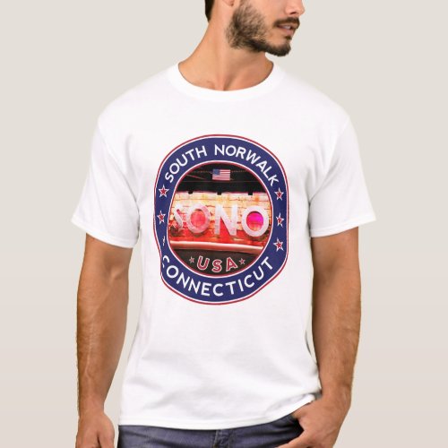 Sono South Norwalk Connecticut T_Shirt