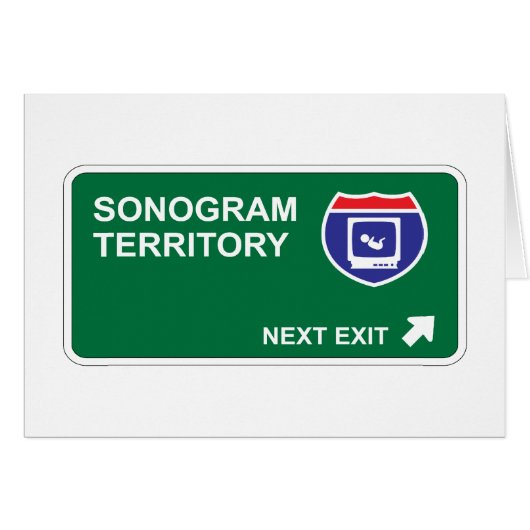 Sonogram Next Exit Cards (Front Horizontal)