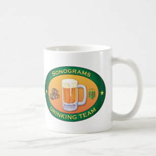 Sonograms Drinking Team Coffee Mug