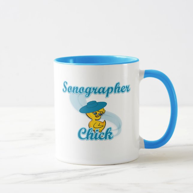 Sonographer Chick #3 Mug (Right)