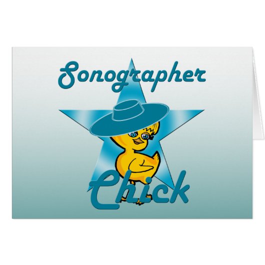 Sonographer Chick #7 Cards (Front Horizontal)