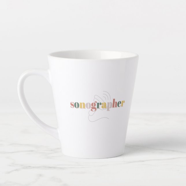 Sonographer Coffee Mug /Sonography Coffee Cup/Gift (Left)