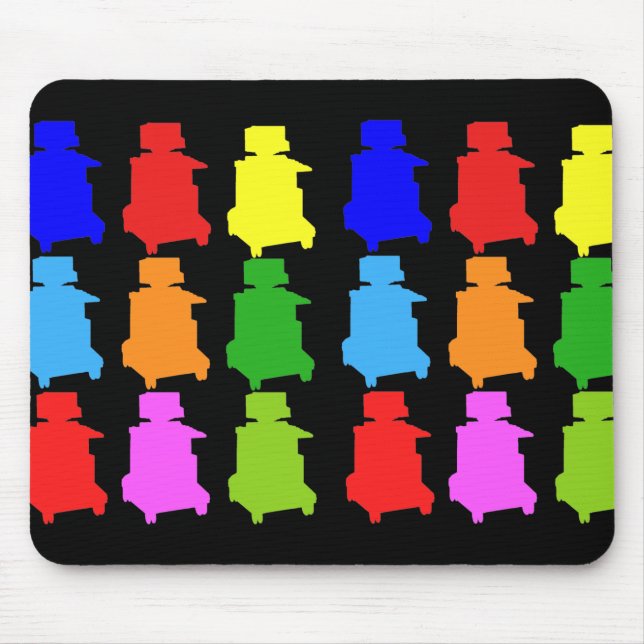 Sonographer Popart Gfits Mouse Pad (Front)