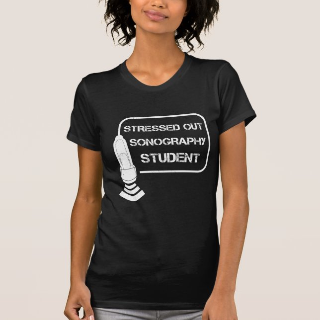 Sonographer Ultrasound Technician Gift Idea T-Shirt (Front)