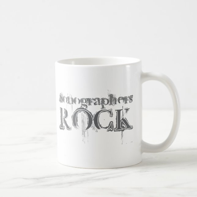 Sonographers Rock Coffee Mug (Right)