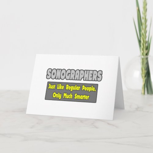 SonographersSmarter Card