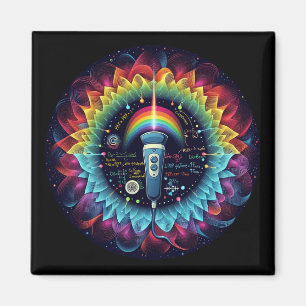 Sonography-Colorful Ultrasound Waves-Physics Magnet