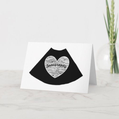 Sonography Note Card