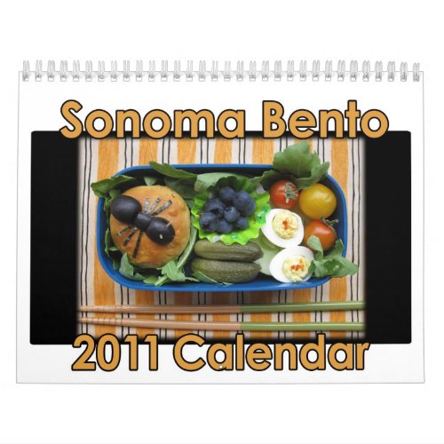 Sonoma Bento 2011 Calendar
