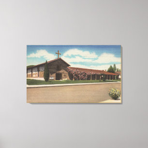 Sonoma, CA - Mission San Francisco Solano Canvas Print