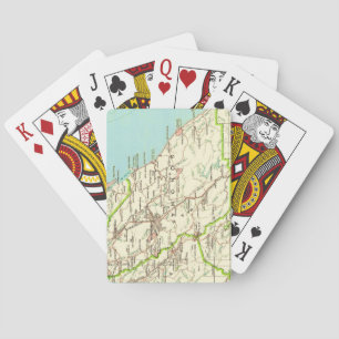 Sonoma CA Vintage Map Playing Cards