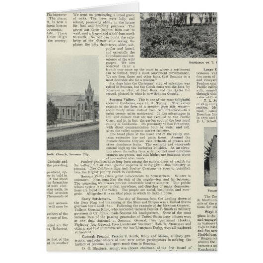 Sonoma, California (Front)