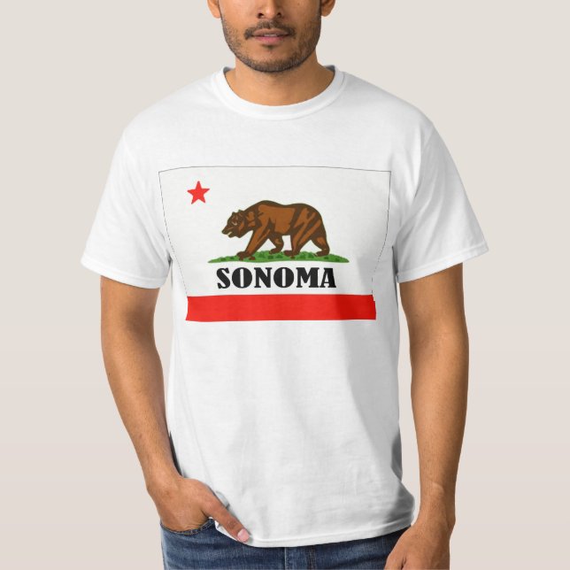Sonoma, California T-Shirt (Front)
