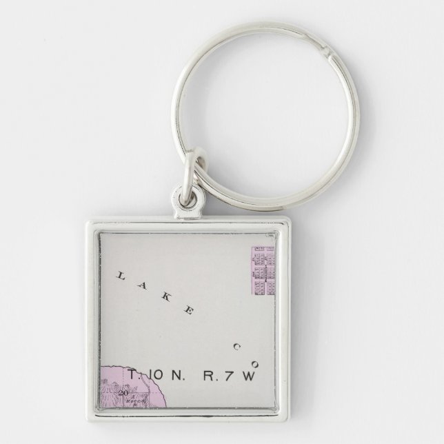 Sonoma County, California 16 Keychain (Front)