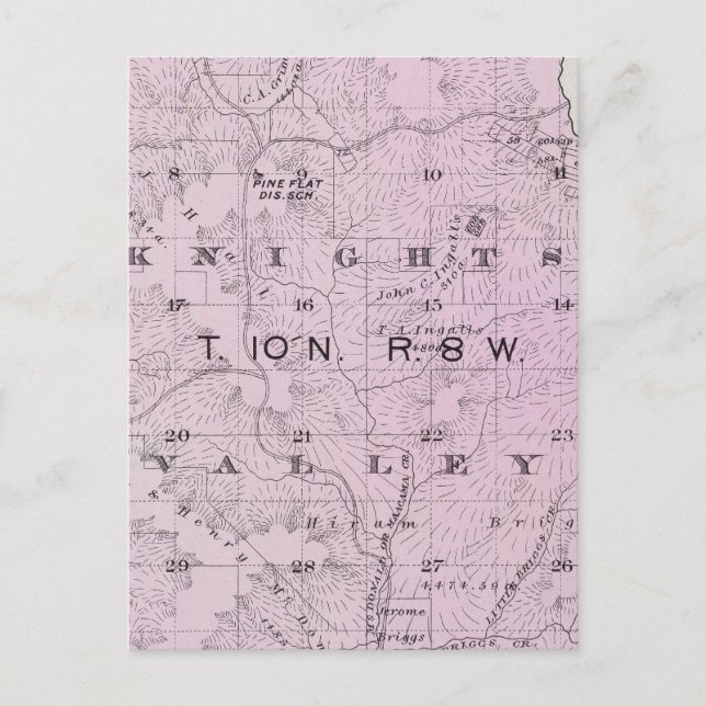 Sonoma County, California 17 Postcard (Front)