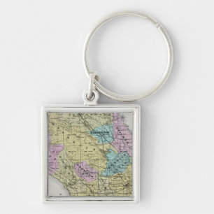 Sonoma County, California 18 Keychain