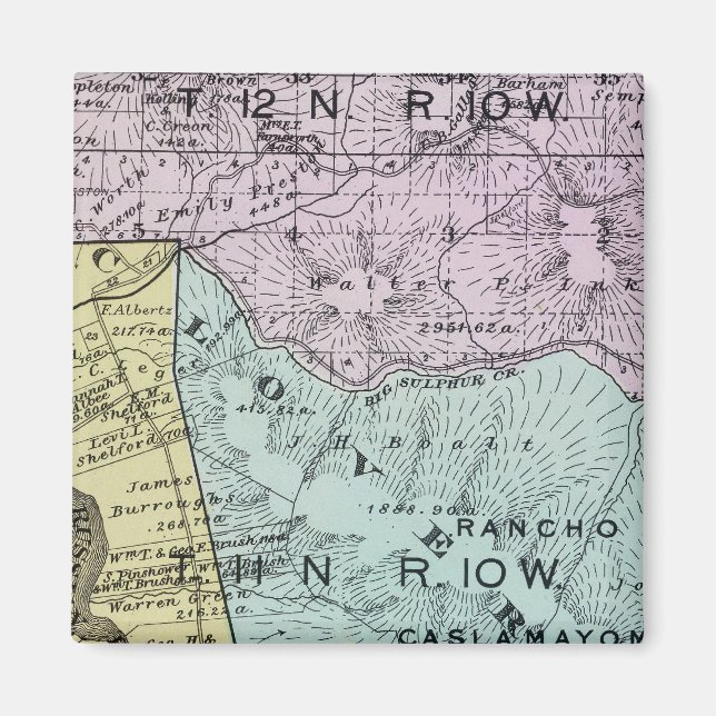 Sonoma County, California 18 Magnet (Front)