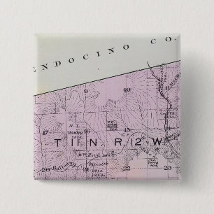 Sonoma County, California 24 Pinback Button