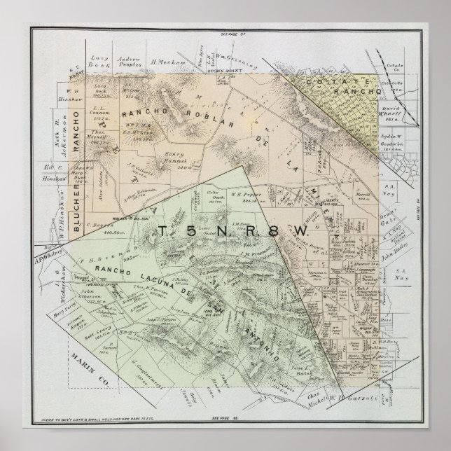 Sonoma County, California 26 Poster (Front)