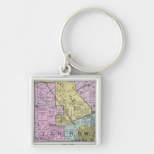 Sonoma County California 27 Keychain