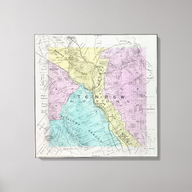 Sonoma County, California 31 Canvas Print (Front)