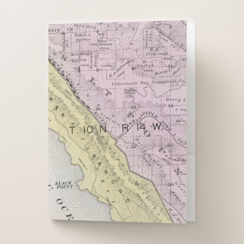 Sonoma County California 34 Pocket Folder