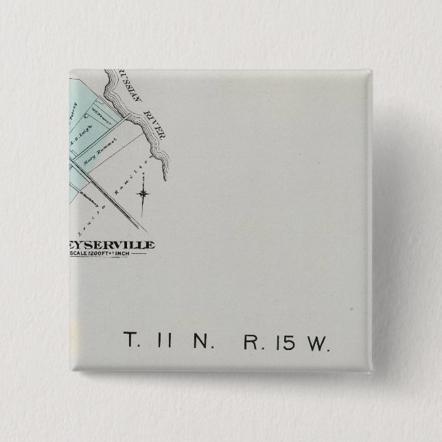 Sonoma County, California 3 Button (Front)