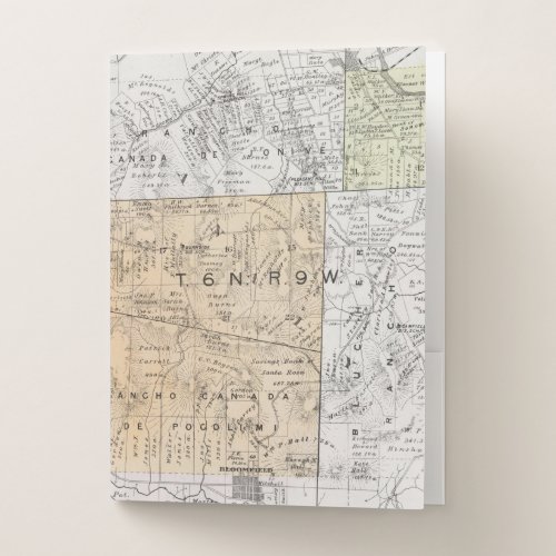 Sonoma County California 7 2 Pocket Folder