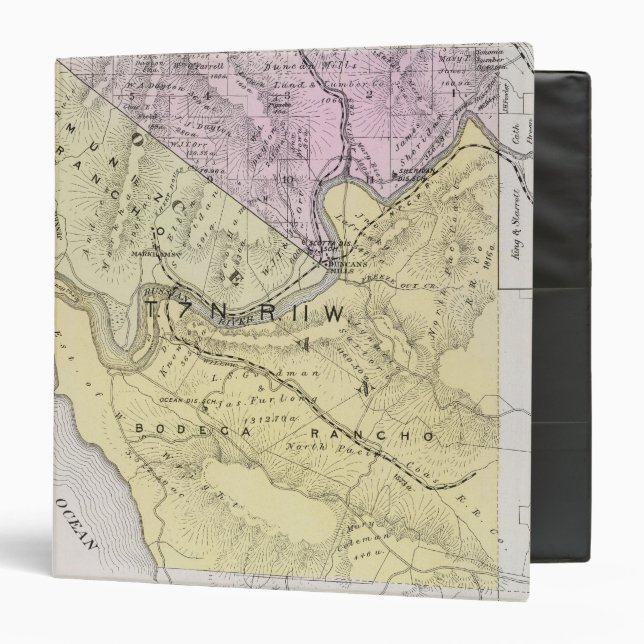 Sonoma County, California 8 Binder (Front/Inside)