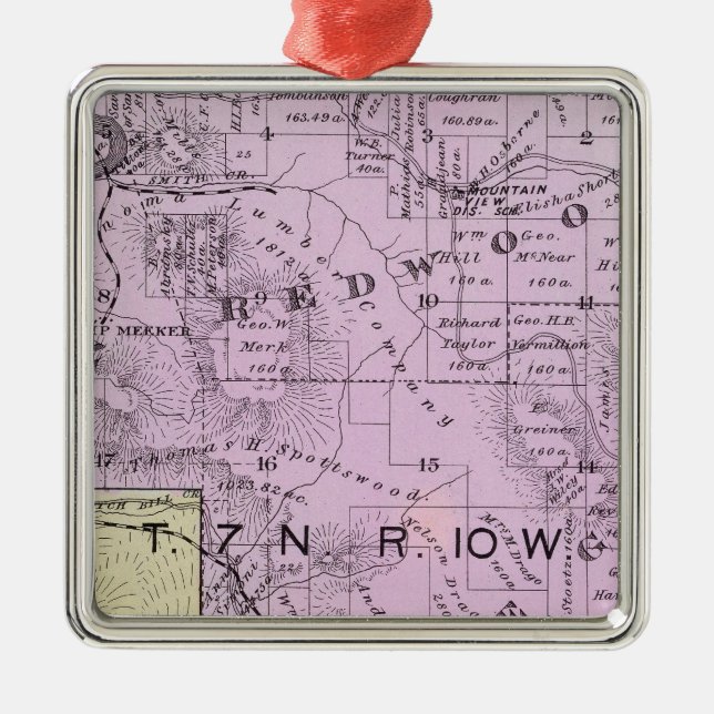 Sonoma County, California 8 Metal Ornament (Front)