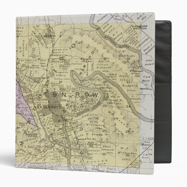 Sonoma County, California 9 Binder (Front/Inside)